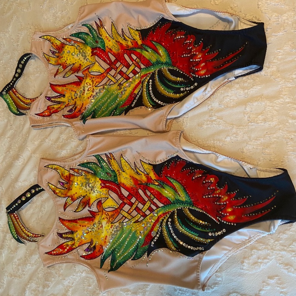 Synchronized swimming suit.